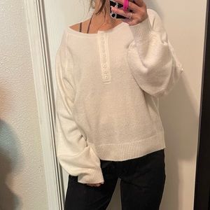 White sweater